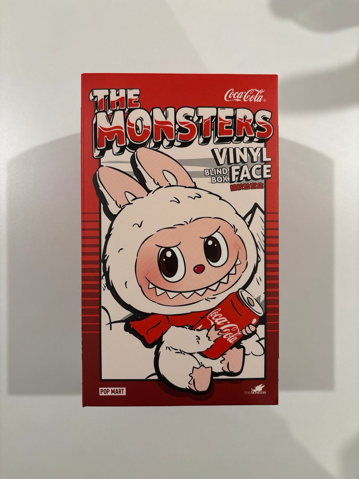 Unopened Labubu “The Monsters” Coca Cola Series Blind Box - Happy Factor Variant
