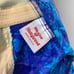 Vintage Maxine Of Hollywood Womens Blue Printed Button Swimsuit