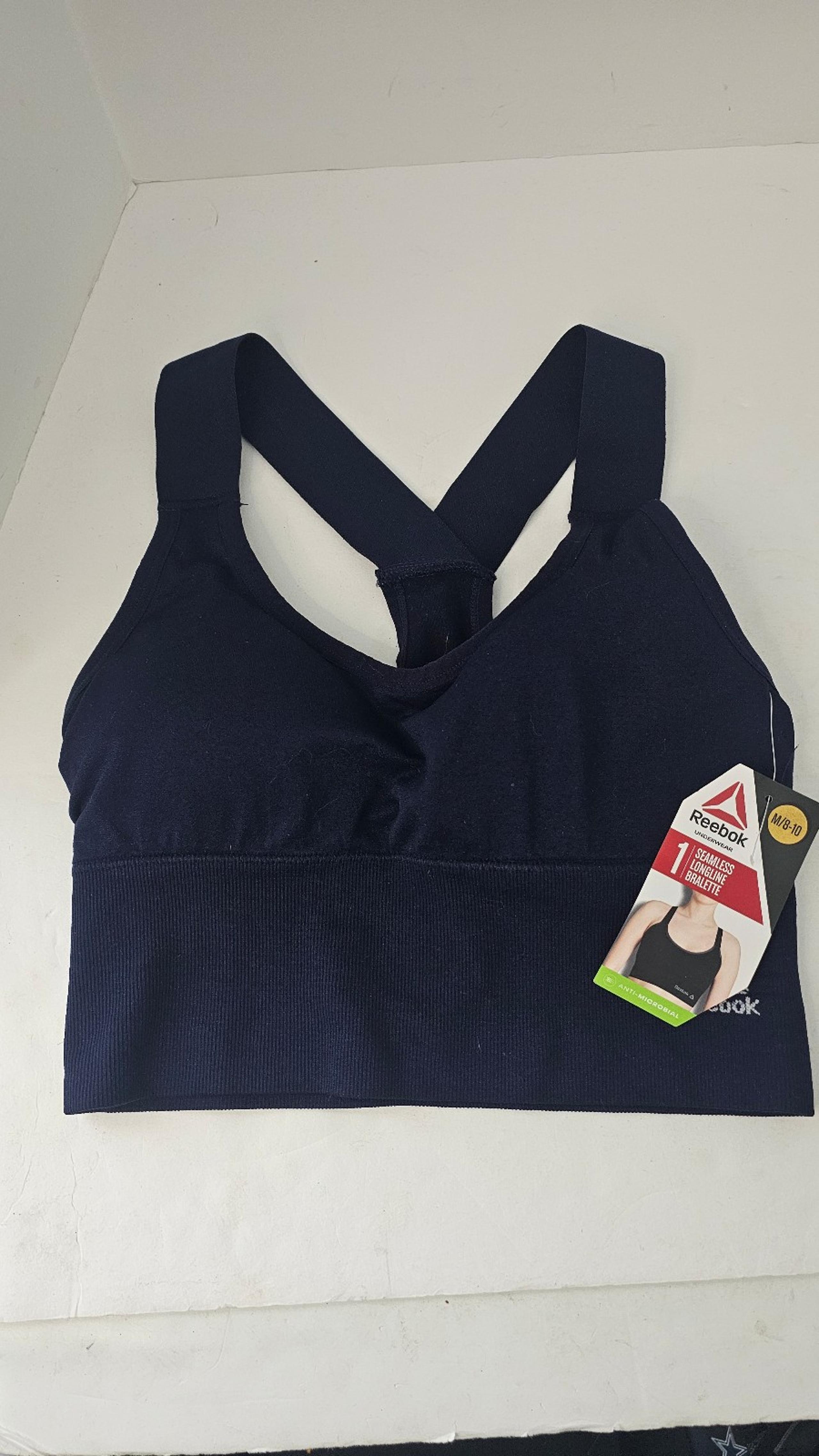 New Womens Med(8-10) Reebok Sports Bra