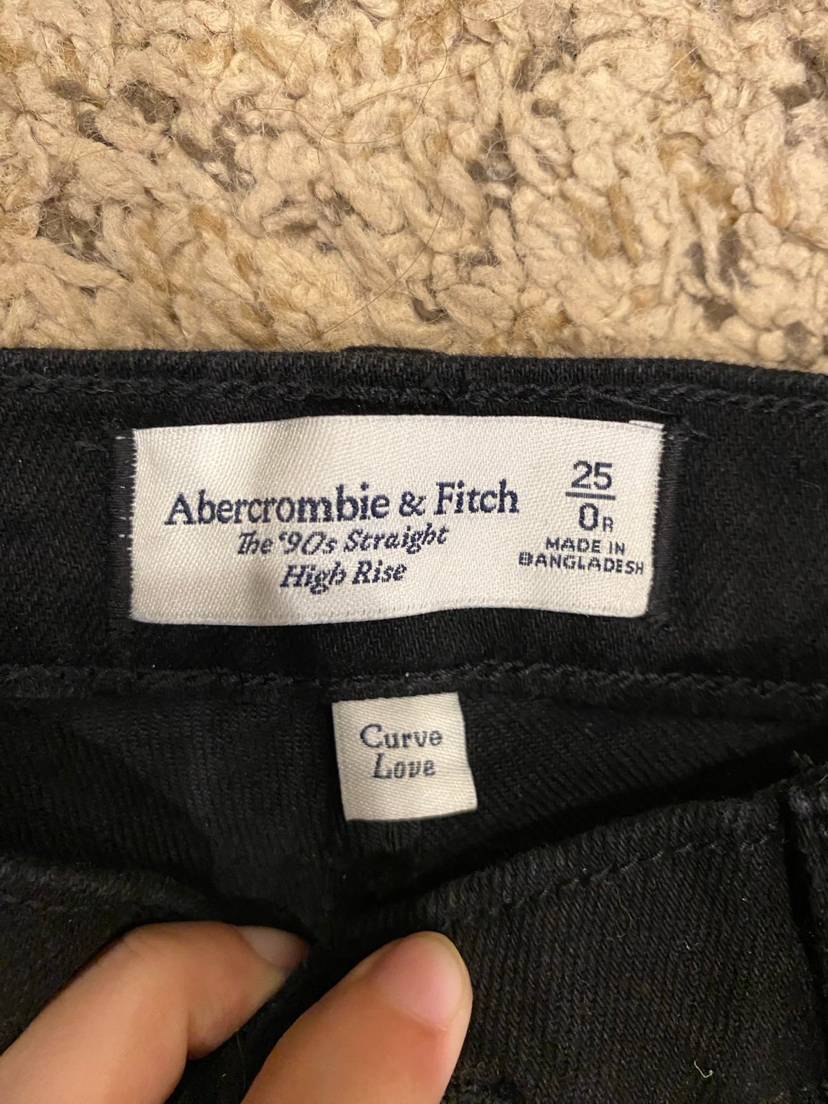 90s style baggy straight jeans