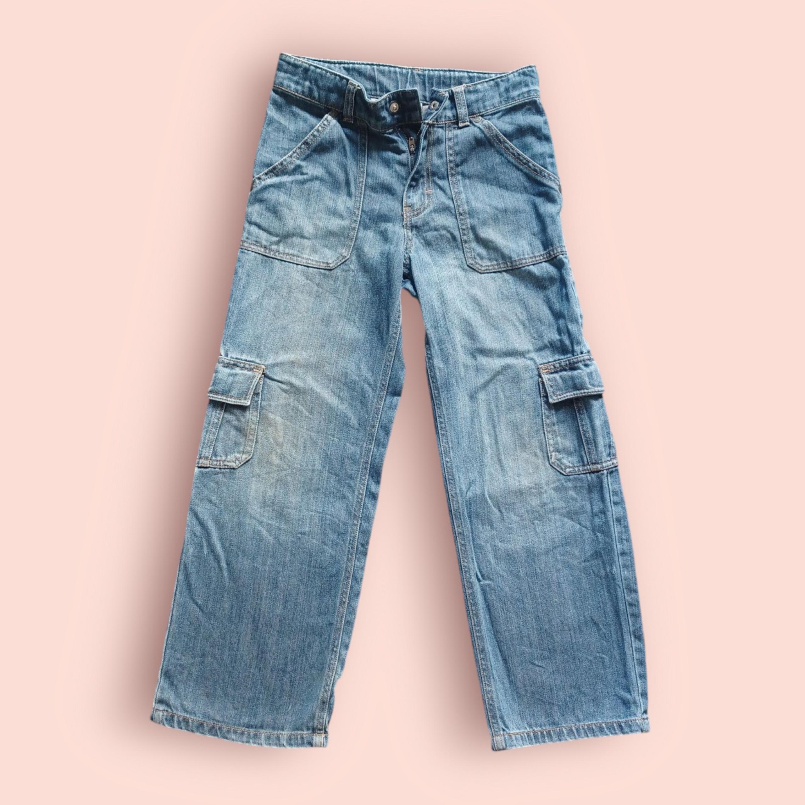 Gymboree Baggy Jeans w adjustable waist | Boys + Girls Size 8  Preloved