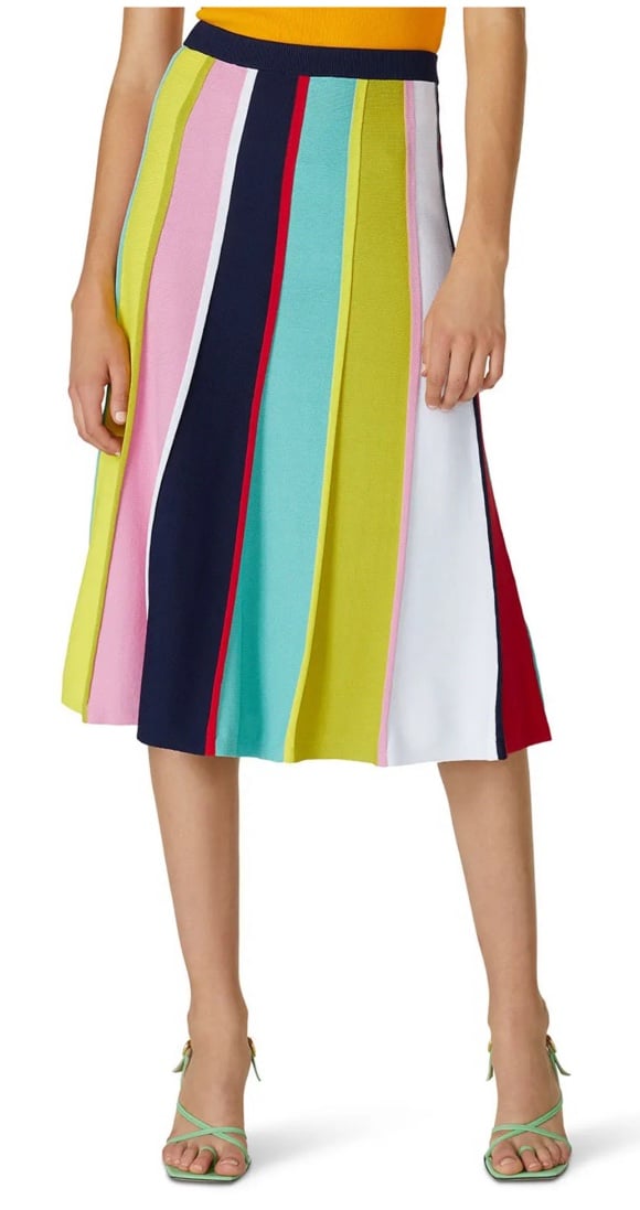 Rainbow skirt j crew hot sale