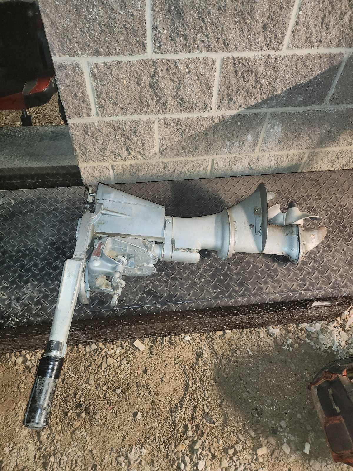 1956 Montgomery Ward 5hp Complete Lower Unit