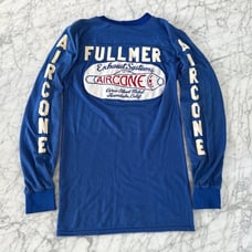 Vintage Aircone Exhaust System Embroidered LS Shirt Mens Sz S JT Racing “Bill”