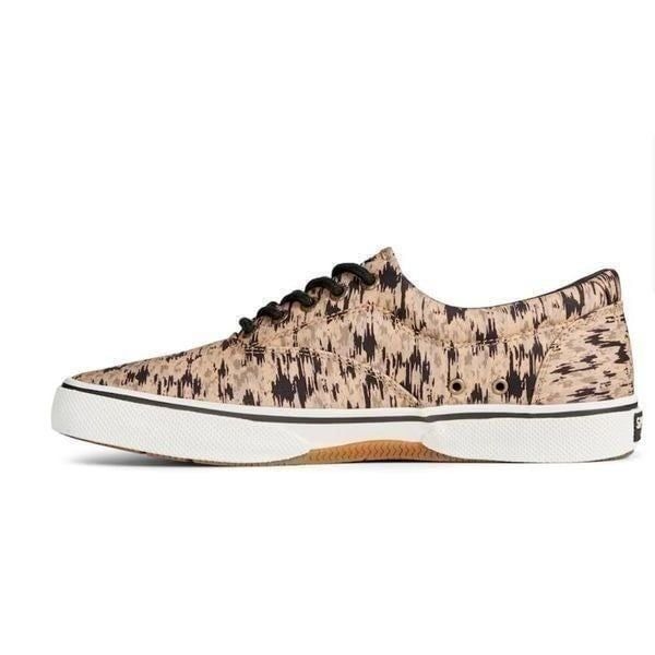 SPERRY HALYARD CVO SNEAKER Men’s Size 11 Tan Camo