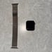 Apple Watch Series 6 44mm with gold magnetic Milanese band