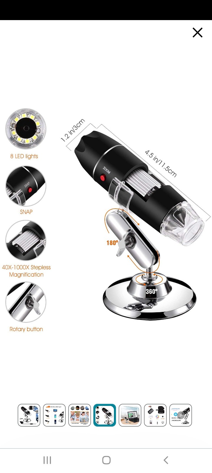 Coin USB Scope