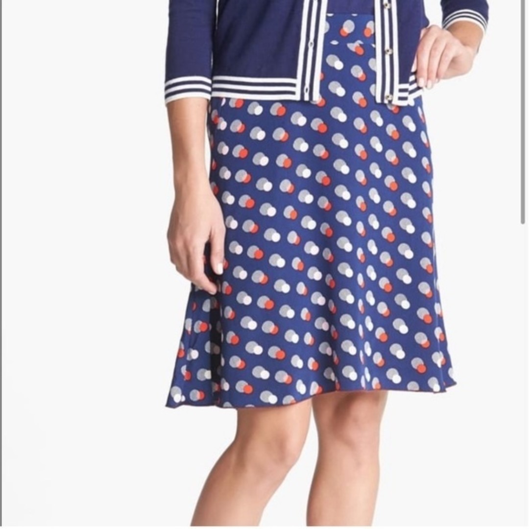 Kate Spade Polka dot Silk skirt