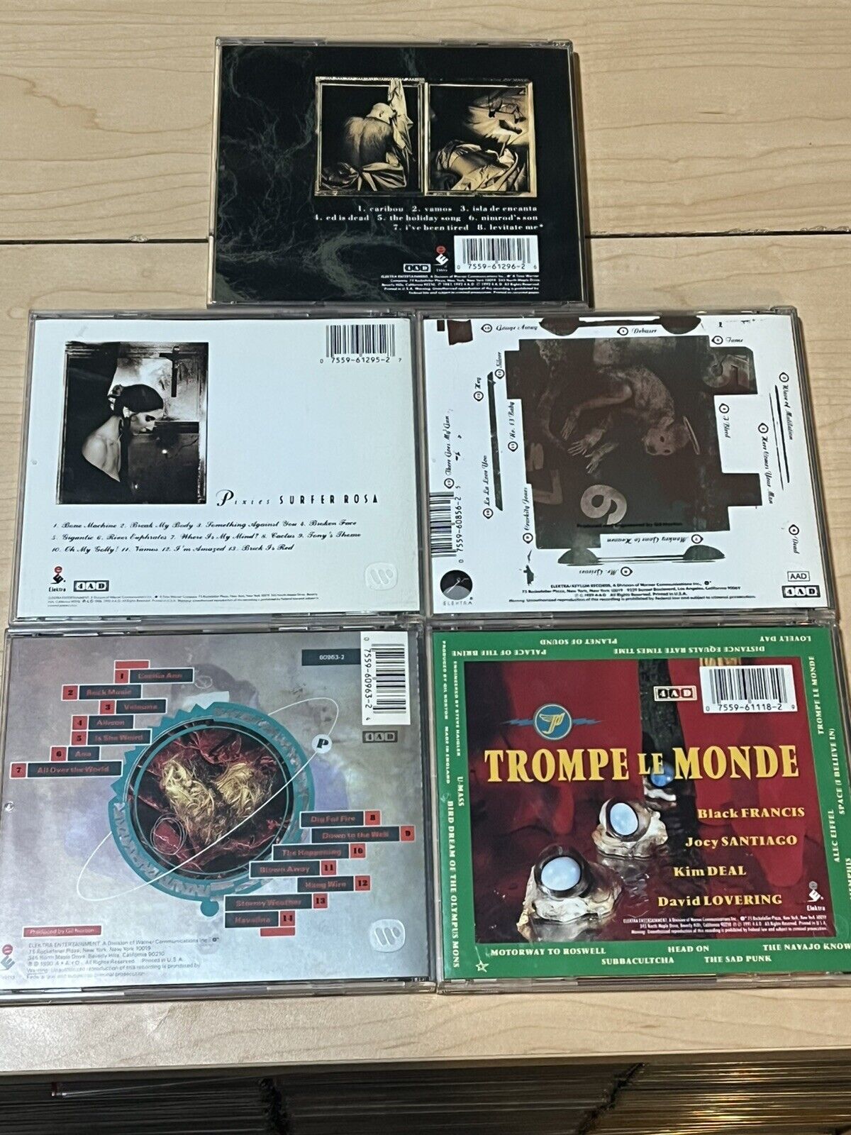 Pixies CD Lot Of 5 - Beautiful Copies