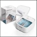 Sharper Image Foot Bath Heated Spa with Massage Rollers and LED Display