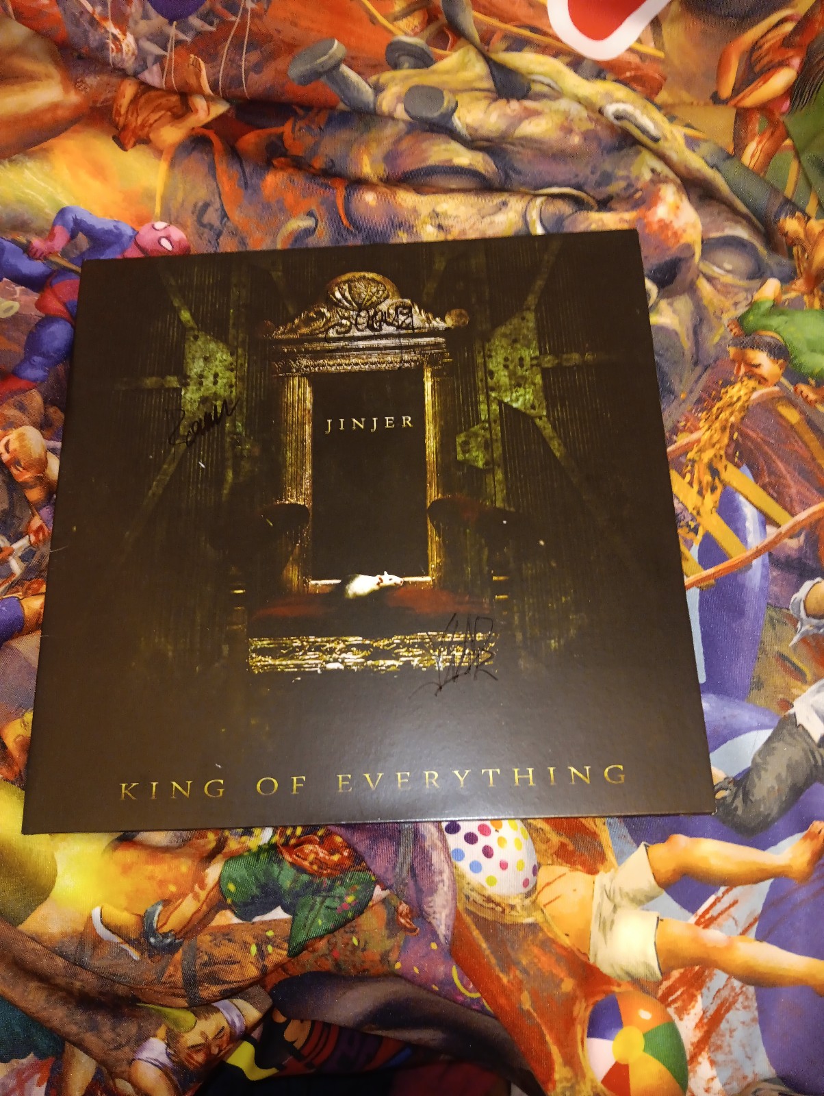 Jinjer - King of Everything SIGNED LP OOP Vinyl