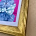 framed Bunny bowtie Giclee print of original painting by artist me!