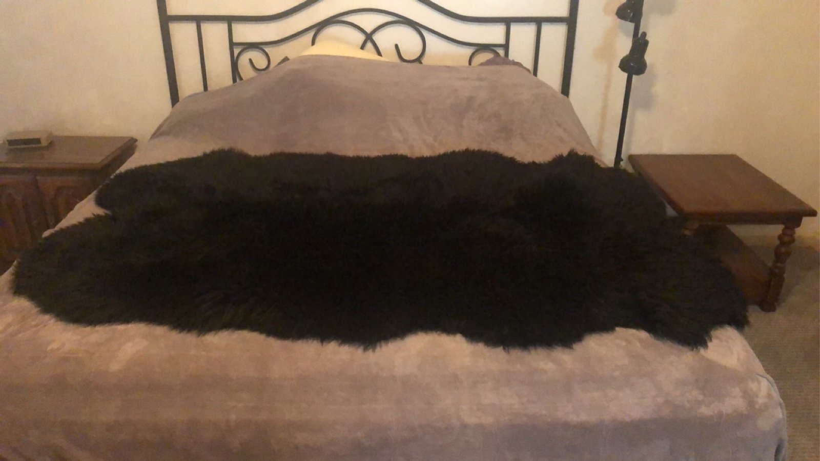 Bowron Faux Bear Skin Rug