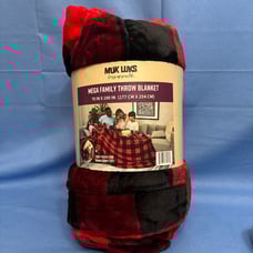 Muk Luks mega family throw blanket
