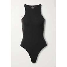 SKIMS Fits Everybody High Neck Bodysuit - Onyx XS