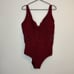 Becca La Boheme Crochet Overlay Swimsuit 3X