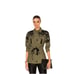 Veronica Beard Heritage Utility Jacket Lace Embroidery Military Green Size 8