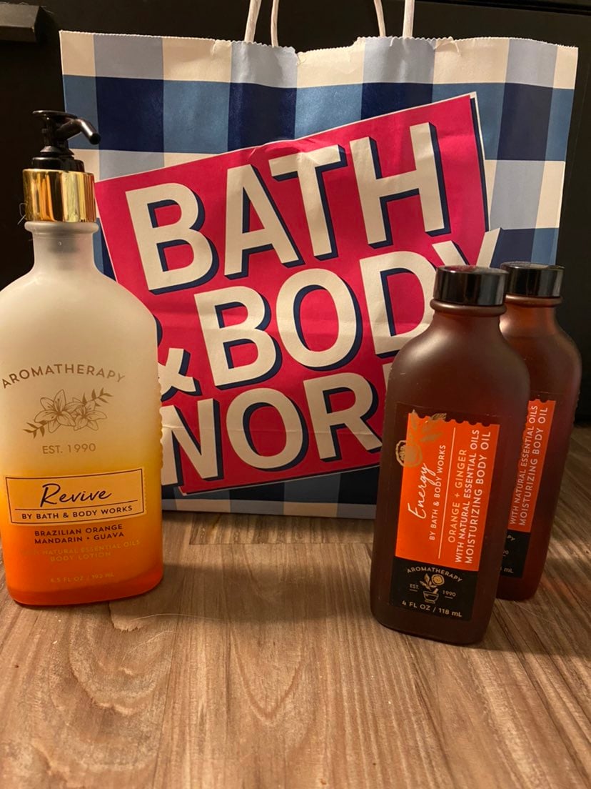 Bath and Body Works aromatherapy