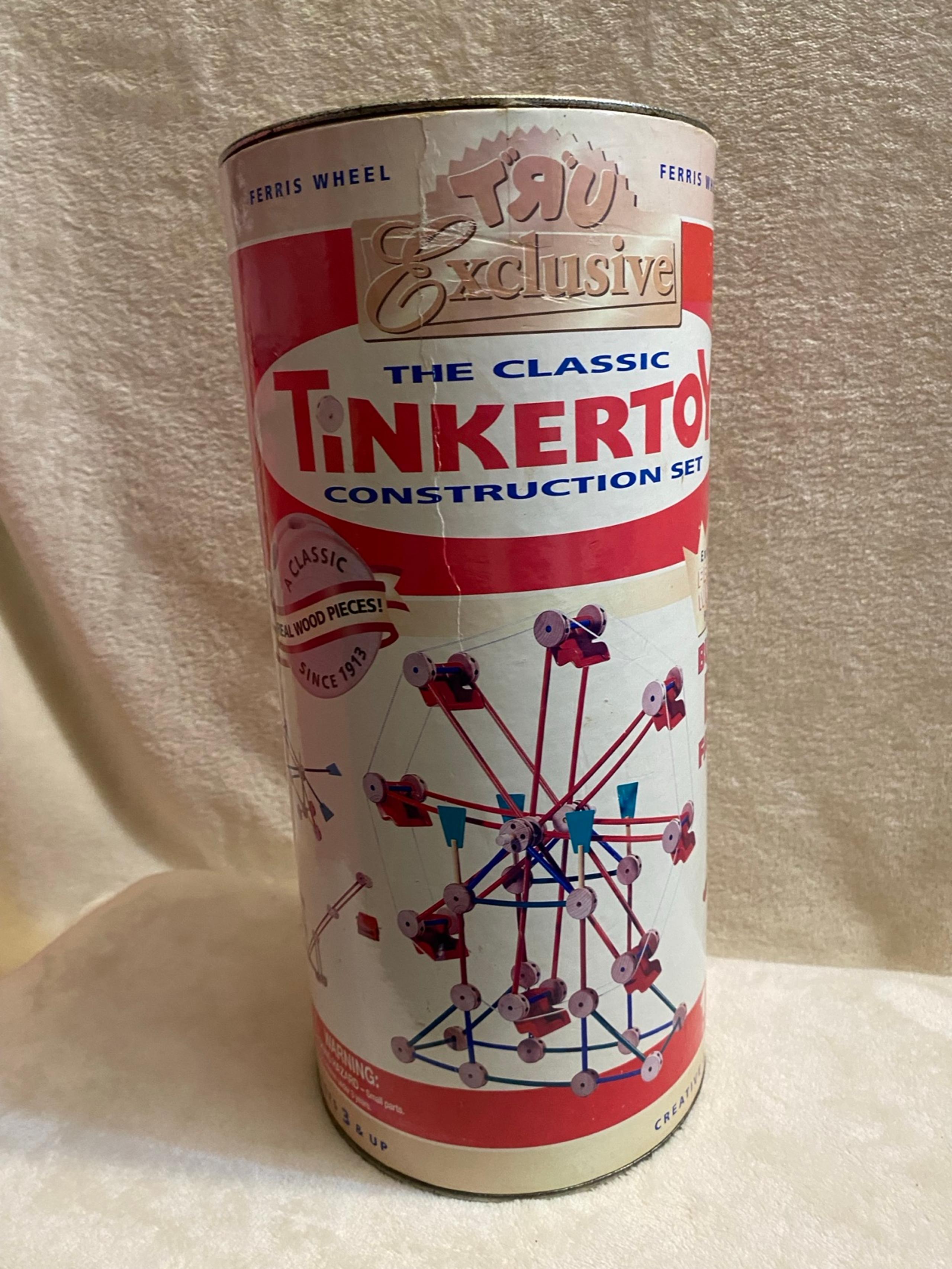 2000 Toys ‘R’ Us Exclusive. The Classic Tinker Toys Construction Set. Hasbro