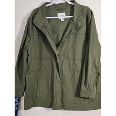 Old Navy Womens Cinched Waist Utility Jacket XXL 2x