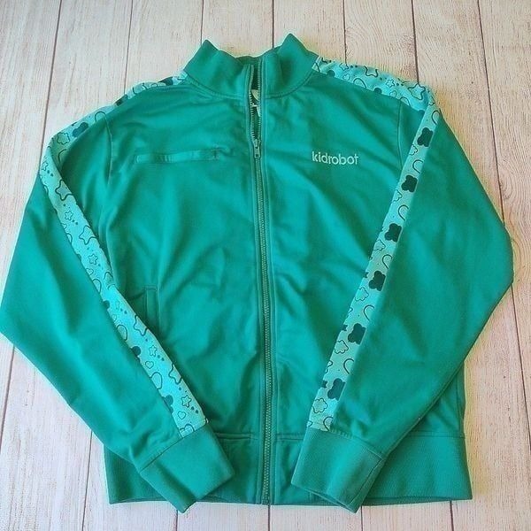 Rare Kidrobot limited edition zip track jacket sz L