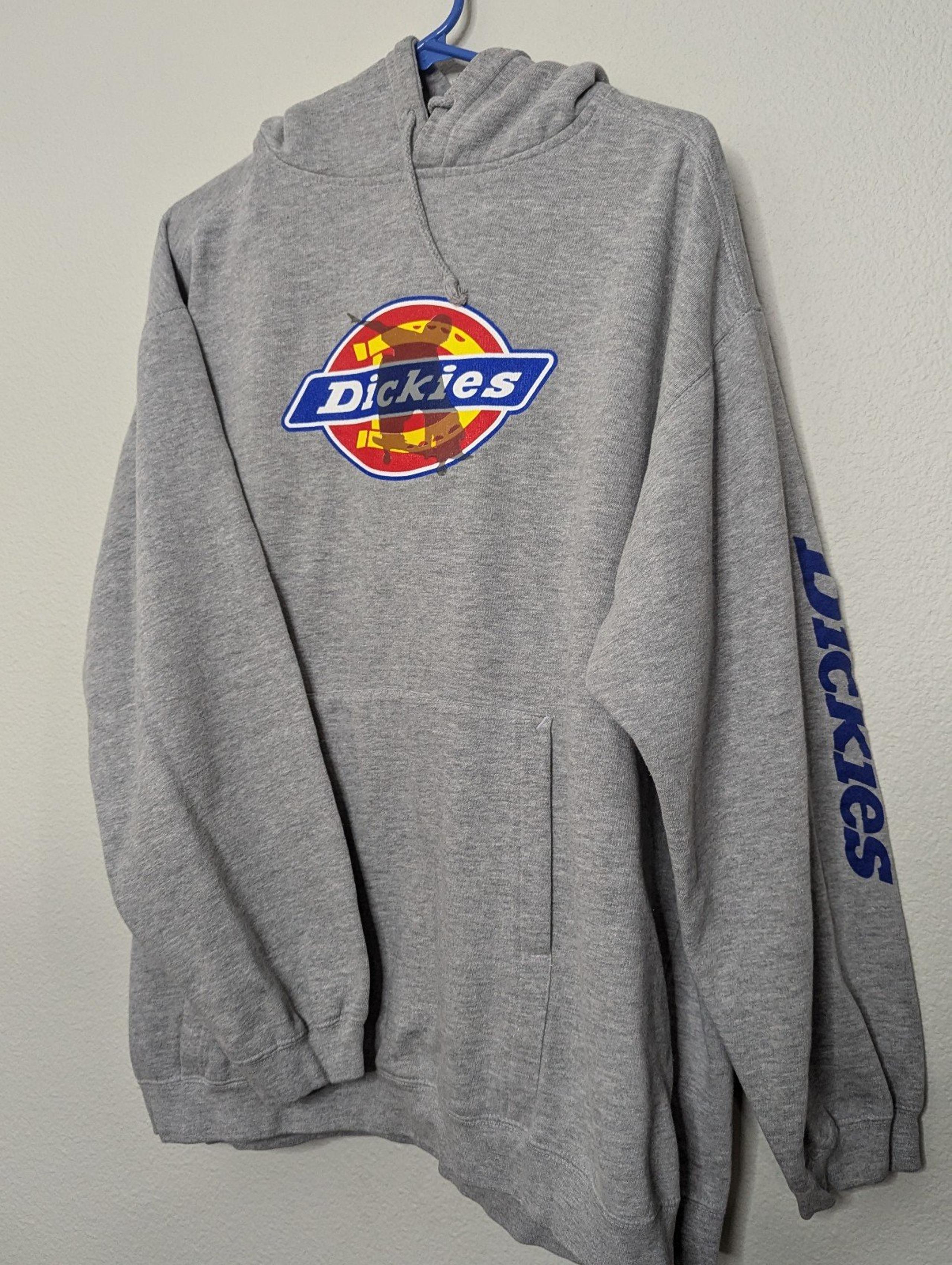 Dickies skateboard heather gray grey hoodie