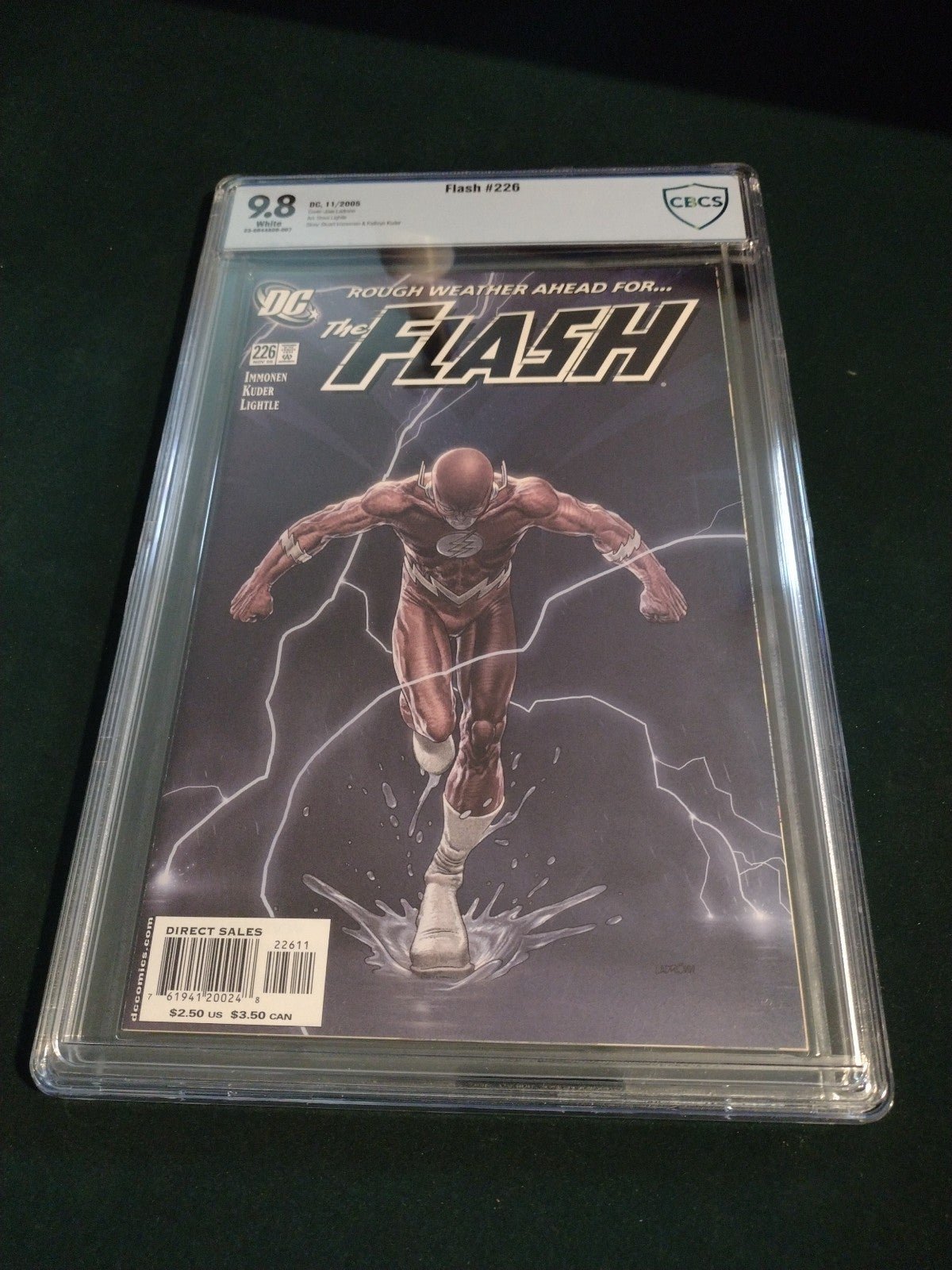 Flash #226 CBCS 9.8 NM/MT white pages 2005 DC Comics