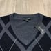Mens NWT Express 100% Merino Wool V-Neck Casual Work Academia Sweater