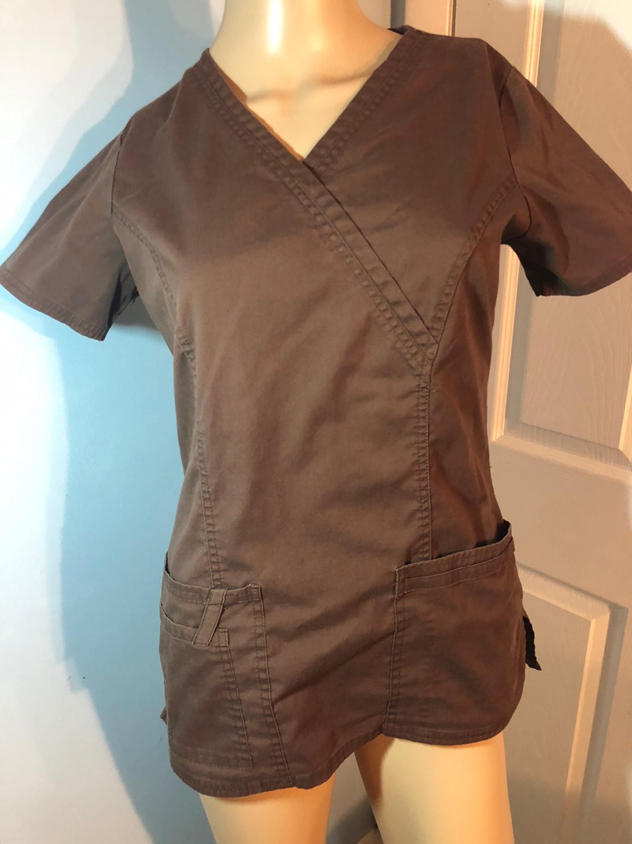 Cherokee Brown Workwear XXS scrub Top