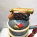 vintage Spirit of '76 Ceramic 14 Beer Stein Mug with Cannon Image Lid
