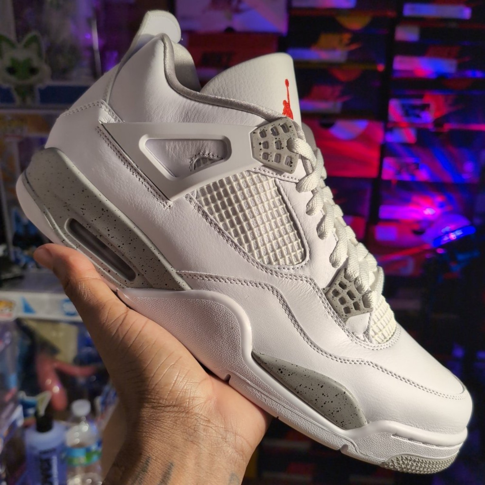 Air Jordan 4 White Oreo CT8527 100 Size 13M 14.5W DS & eBay Authentication