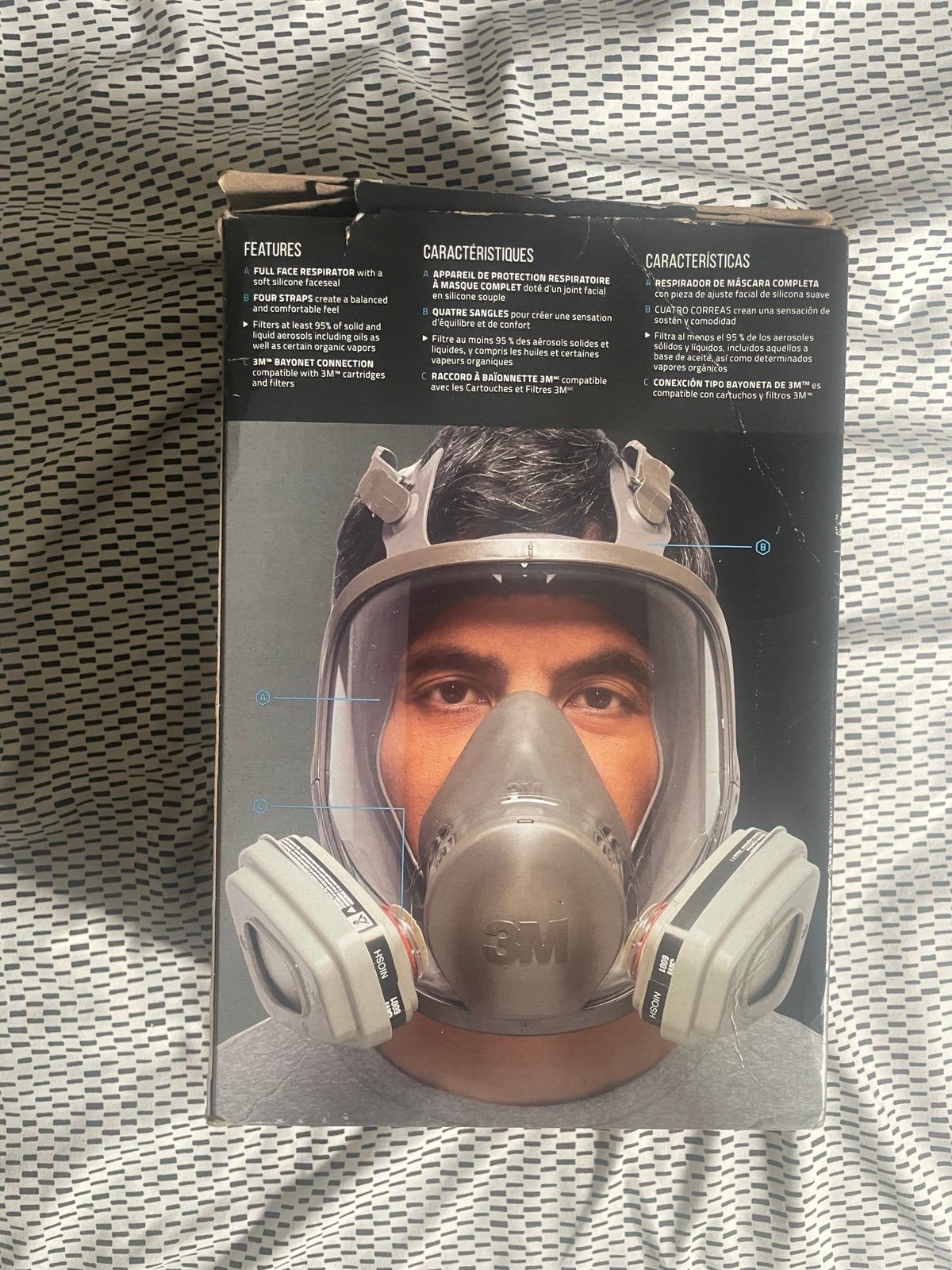 3M Full Facepiece Face Mask Reuseable