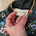 Christain Dior Vintage Asian Inspired Silky Satin Robe With Pockets