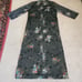 Christain Dior Vintage Asian Inspired Silky Satin Robe With Pockets