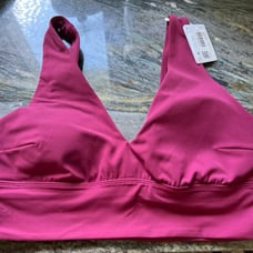 lululemon Align V-neck bra 10 CD depp luxe size