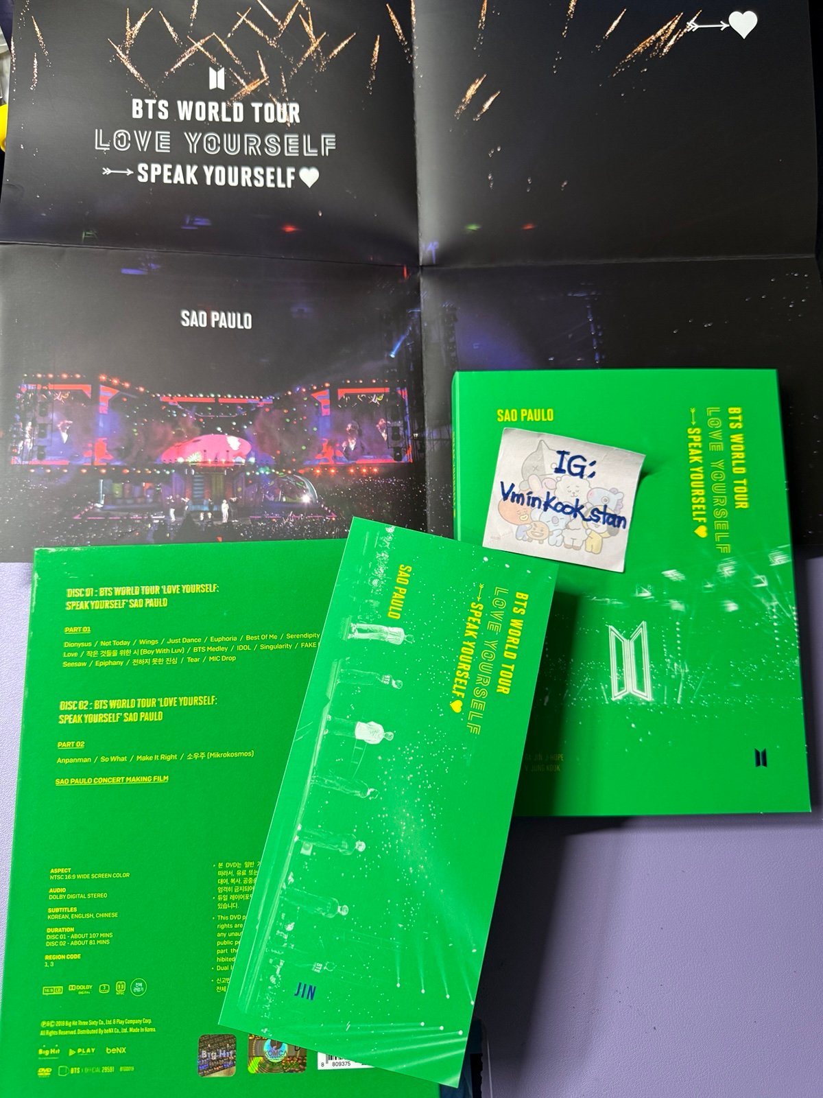 BTS World Tour 'Love Yourself Speak Yourself' Live in Sao