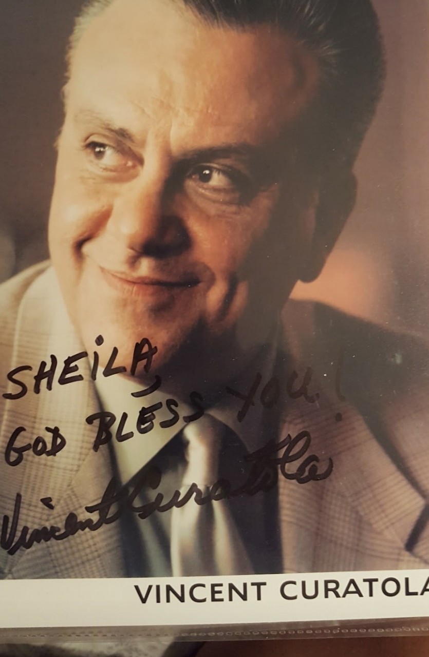 Vincent Curatola The Sopranos Johnny Sack Autographed Signed Photo Actor