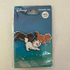 Disney Aristocats Kittens Running Pin Marie Cat Pink a la Mode PALM Pin