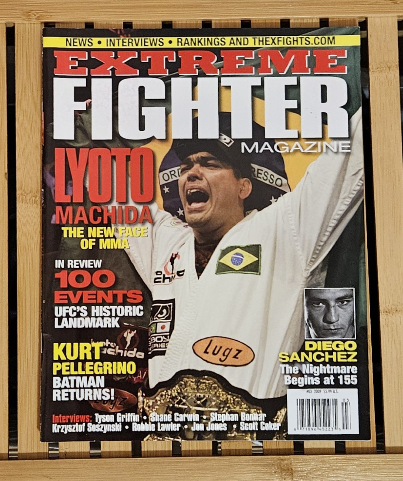 Extreme Fighter Magazine Lyoto Machida 2009 #3 NEW