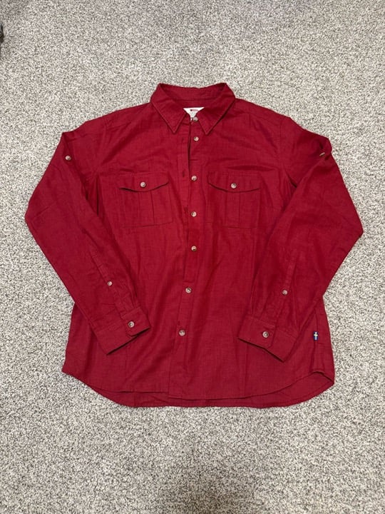 ÖVIK TRAVEL SHIRT LS W - Relaxed Fit