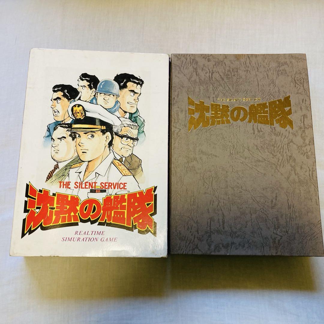 Silent Service Game PC PC9801 GAM Kaiji Kawaguchi Bonus Excellent Condition