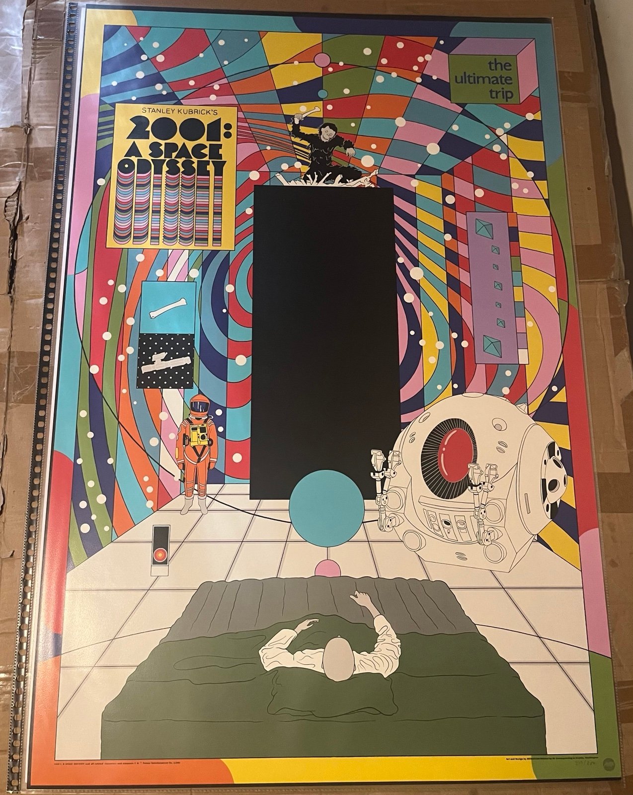 Mondo Murugiah 2001: A Space Odyssey Regular Screenprint