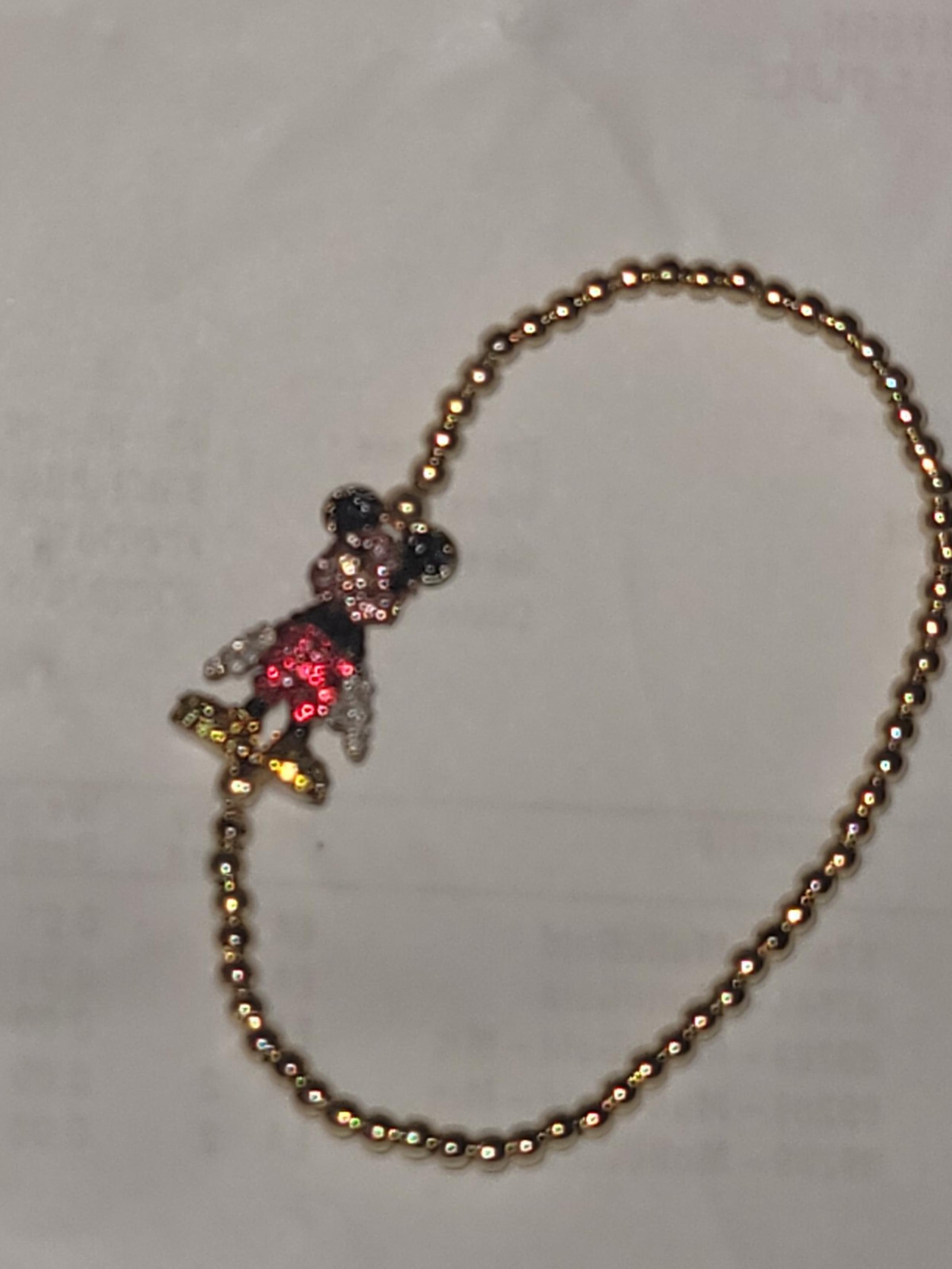 Baublebar Mickey Mouse Pave Pisa Bracelet NWT
