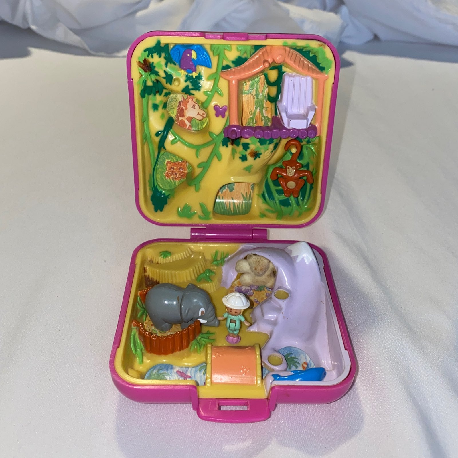 1989 polly pocket zoo world compact