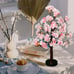 Artificial Cherry Blossom Tree Lamp with LED Light 18 Inch Lighted Tree
