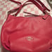 Pink shoulder coach purse