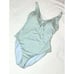NWT Andie Swim MANA One Piece Swim Suit Powder Ditsy Bloom Blue Floral Size S