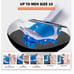 Foot Massager Machine with Heat for Plantar Fasciitis and Foot Pain Relief