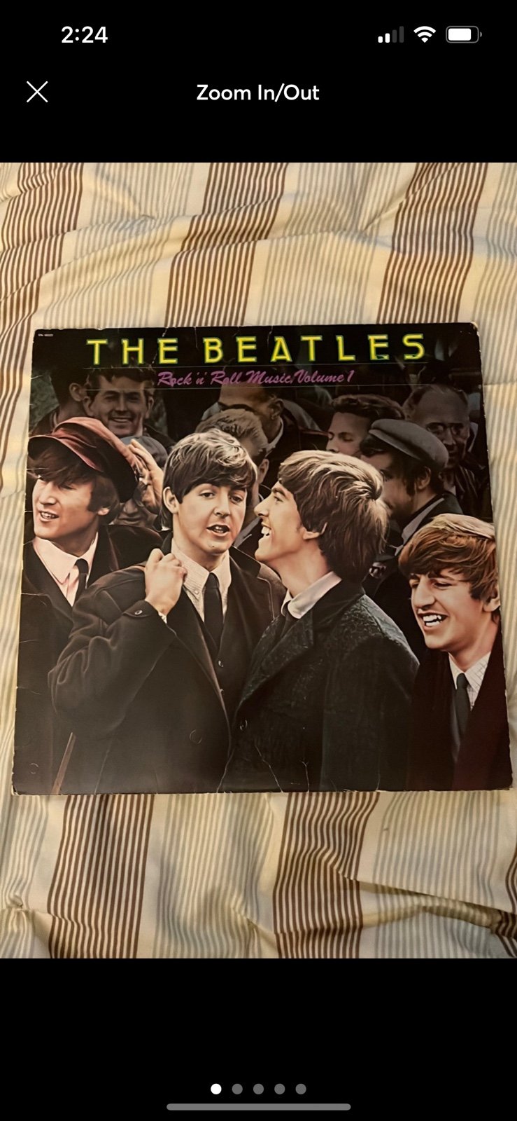 The Beatles rock on sale n roll music vinyl
