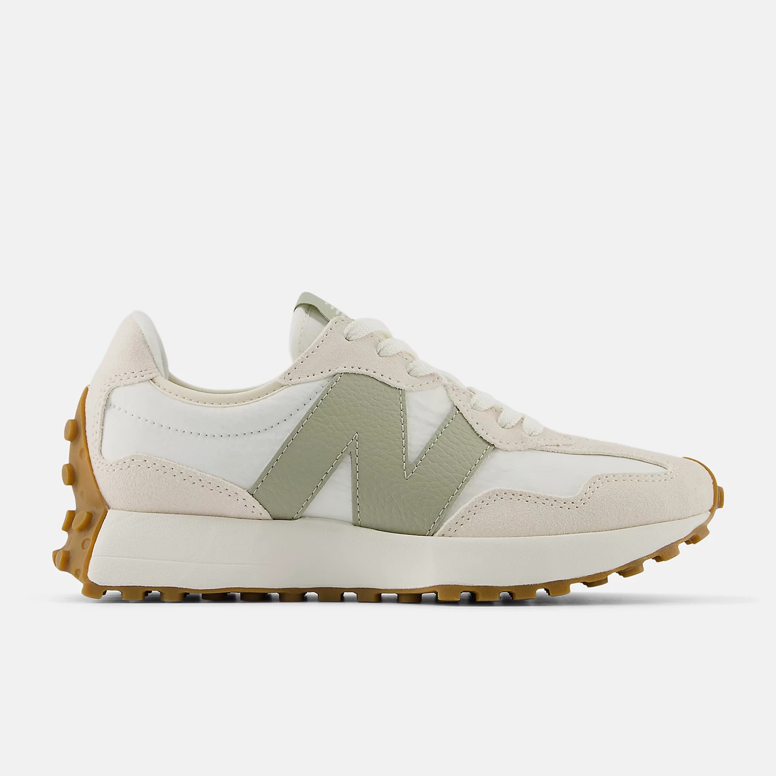 New Balance 327 women - Linen with Sea Salt and Olivine - Size 6.5